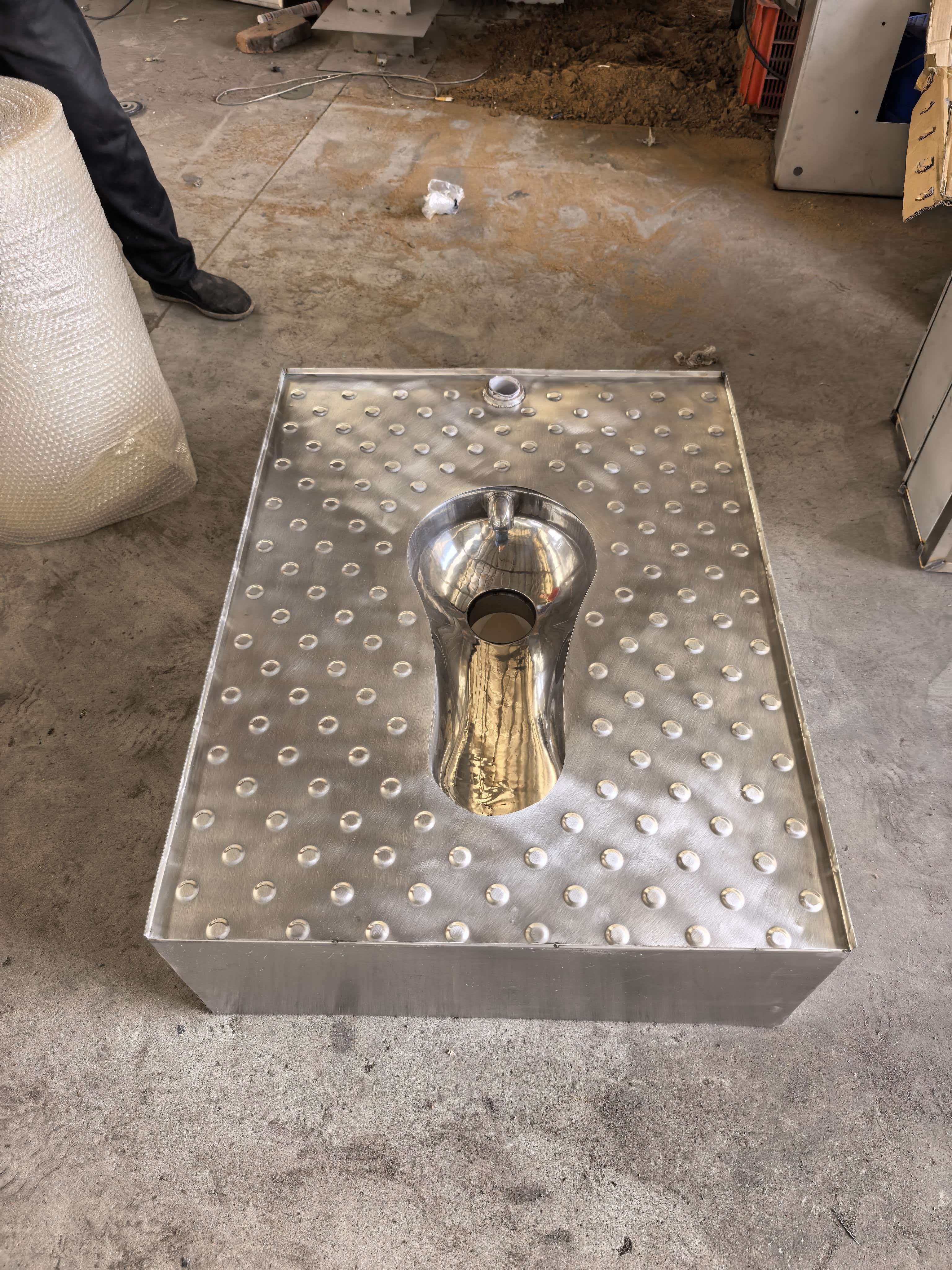 张家口不锈钢一体蹲便器